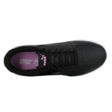 Puma Girls Carina 2.0 Mermaid AC Infants Sneakers In Black/Lilac Chiffon/Silver