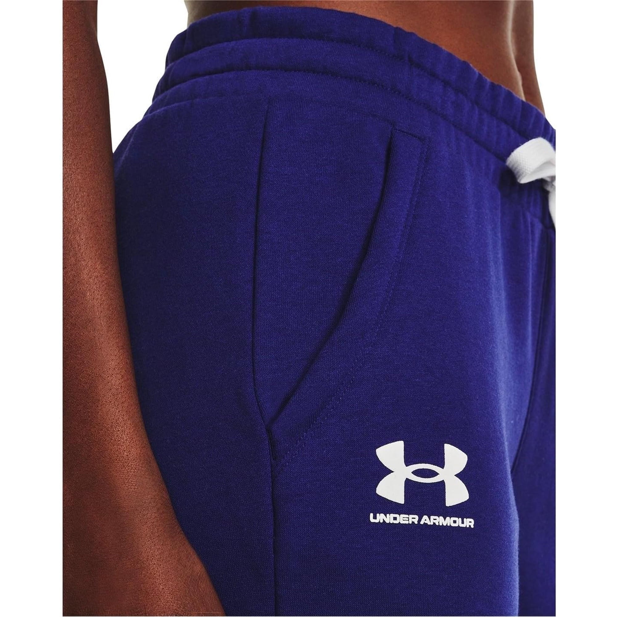 Under Armour Rival Fleece Joggers In Purple