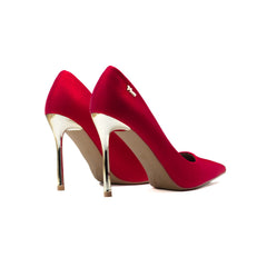 Plum Pl081318 Ladies Liliana Heels Red