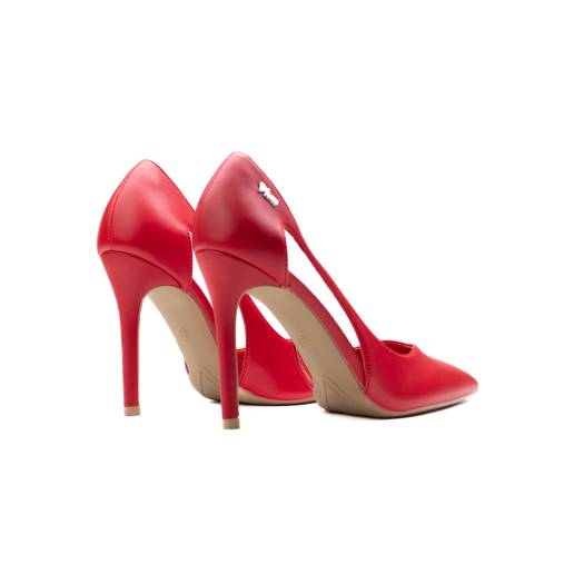 Plum Pl081282 Ladies Faith Heels Red