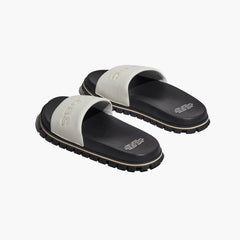 Marc Jacobs Womens The Slides in Black and White