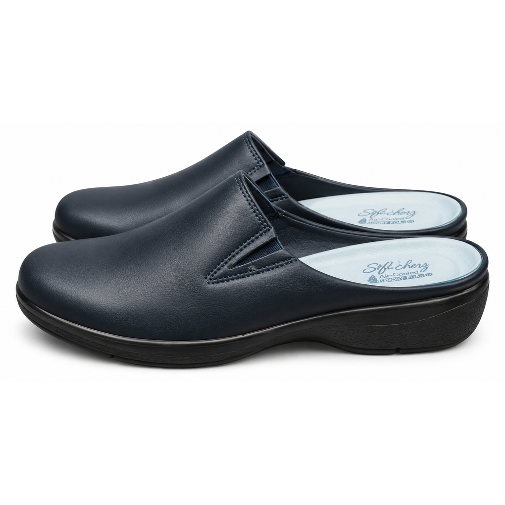 Soft Style By Hush Puppies Womens Soft Jenny Sandals In Navy