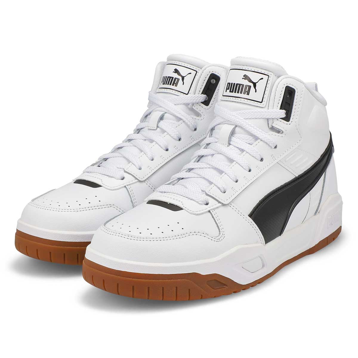 Puma 39614808 Adults Rbd Tech Mid Shoes White Black