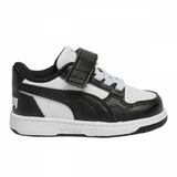Puma Kids Reb-L Ac+ Inf Shoes In Black And White