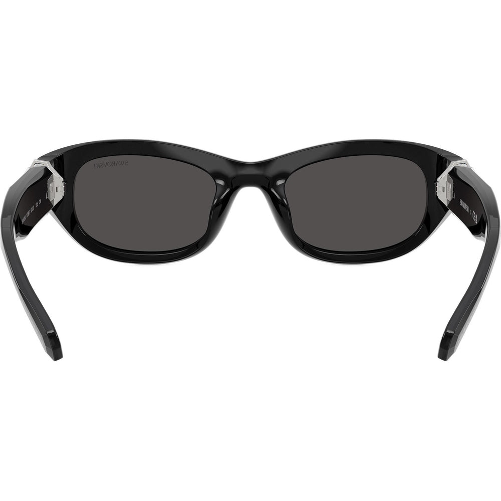 Swarovski Womens Sunglasses In Black/Dark Grey