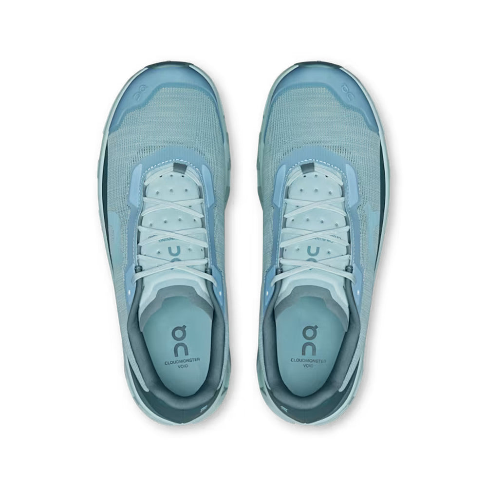 On Mens Cloudmonster Void Shoes In Wash Brook