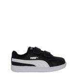 Puma Kids Up V Shoes In Black And White