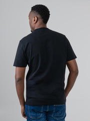 Ben Sherman Mens 3D Embroidered T-Shirt In Black