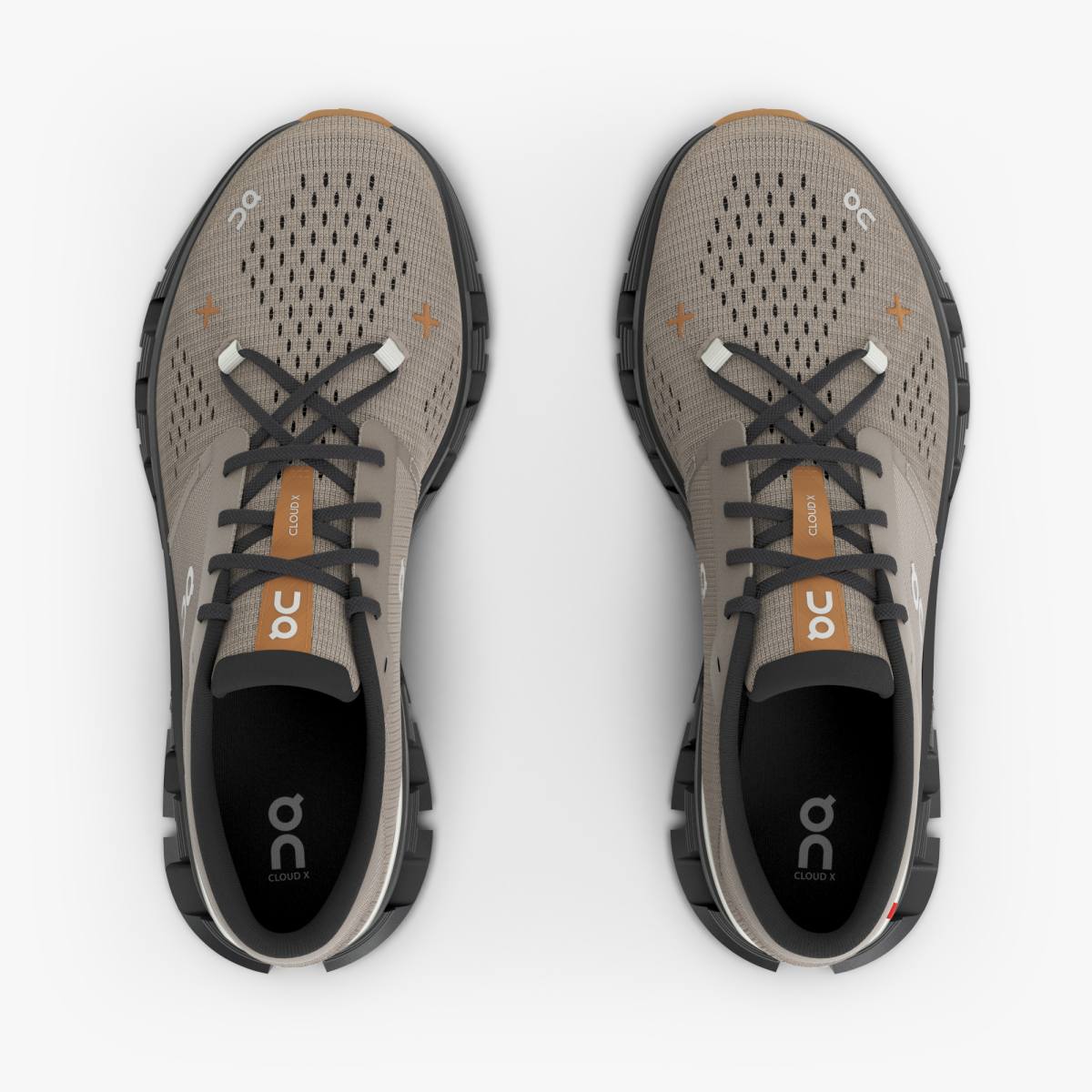 On Cloud Mens Cloud X 4.0 Shoes In Fog