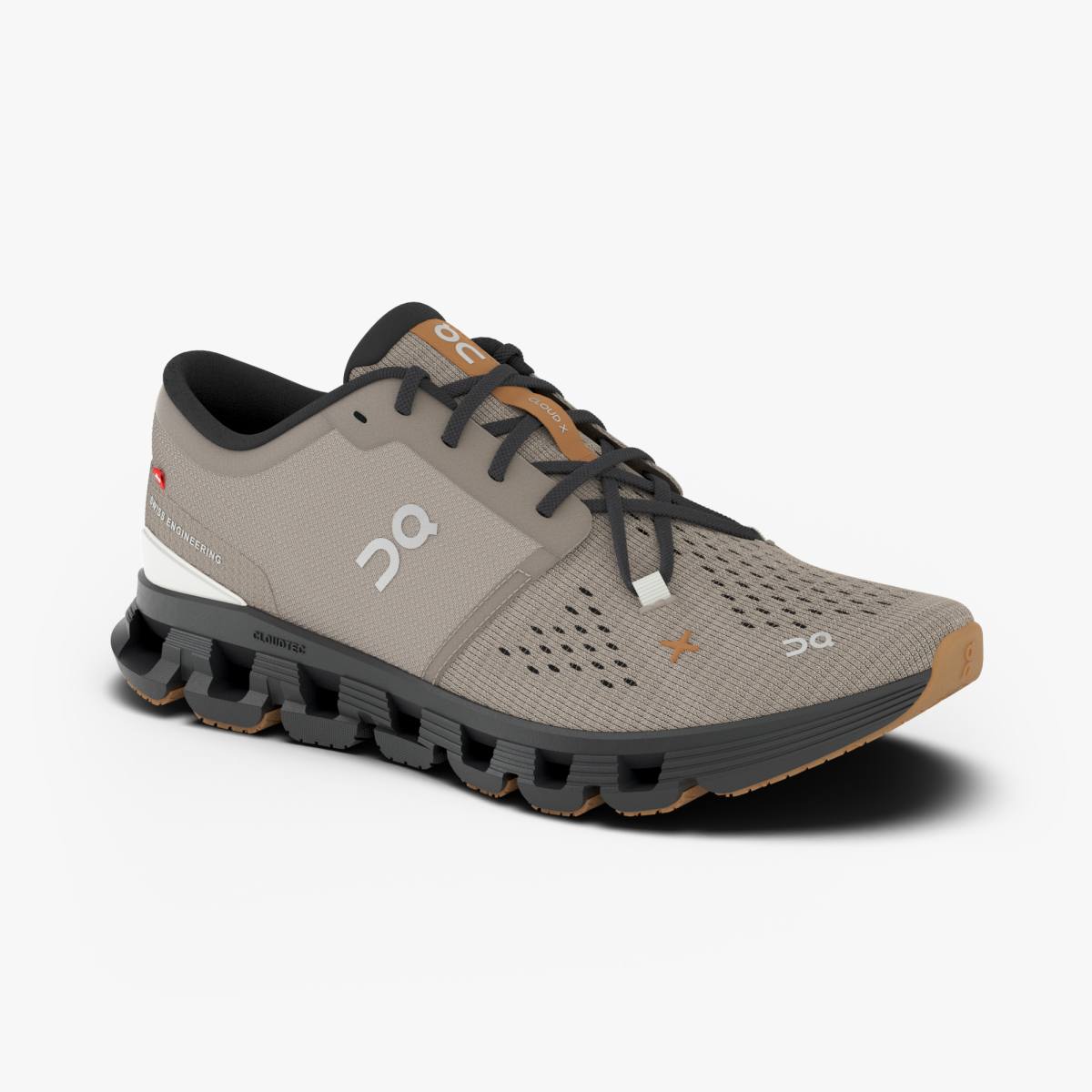 On Cloud Mens Cloud X 4.0 Shoes In Fog
