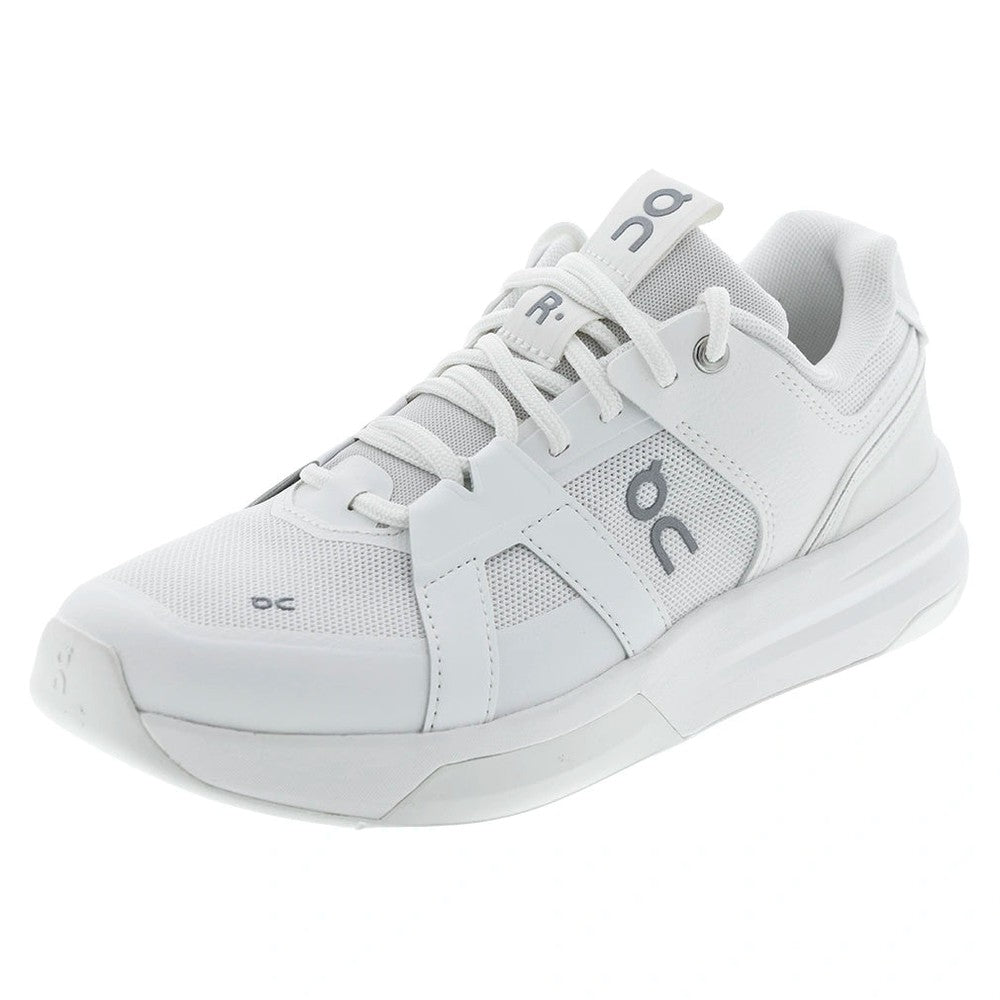 On Mens The Roger Clubhouse Pro 2 Shoes In White Ivory