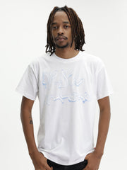 Diesel Mens T-Norm V8 Regular T-Shirt In White