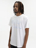 Diesel Mens T-Norm V8 Regular T-Shirt In White