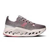 On Womens Cloudsurfer Max Shoes In Pebble Oyster