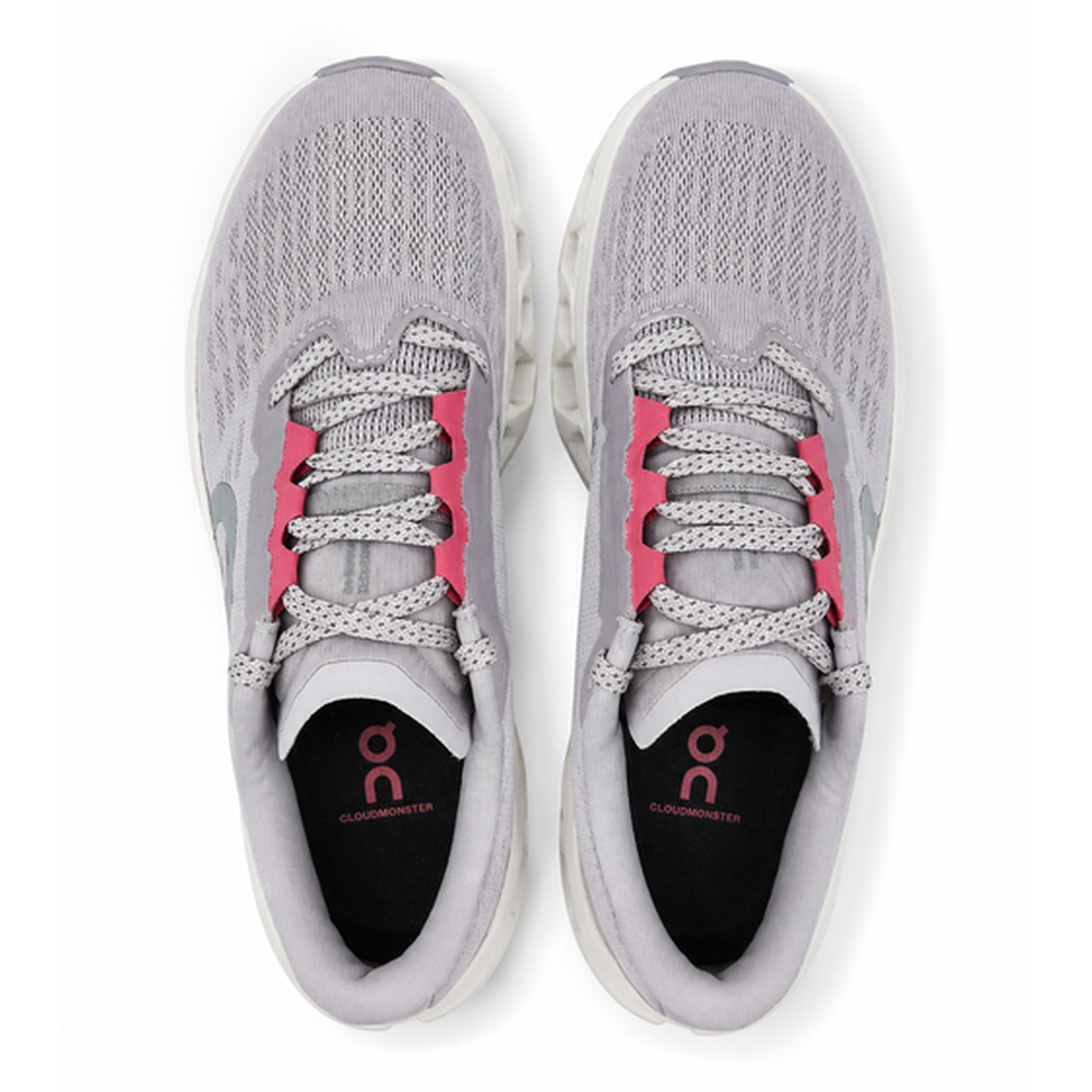 On Womens Cloudmoster 3.0 Shoes In Ether Ivory