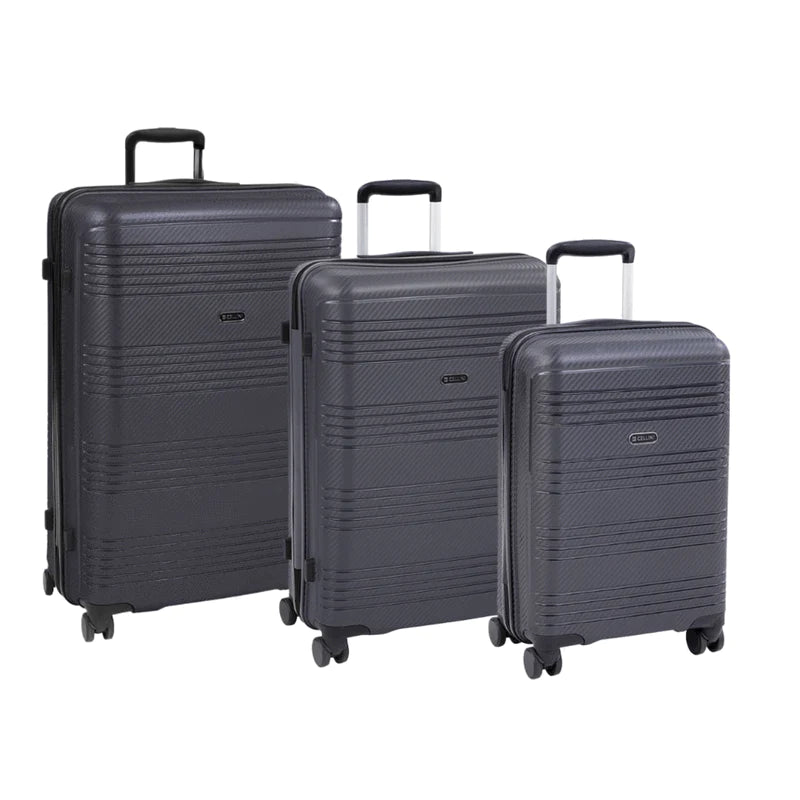 Cellini La Strella Trolley Case 4Whls Black