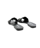 Karl Lagerfeld Ladies Skoot II Border Slides In Black