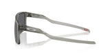Oakley Mens Heliux Shield Sunglasses In Transparent Grey