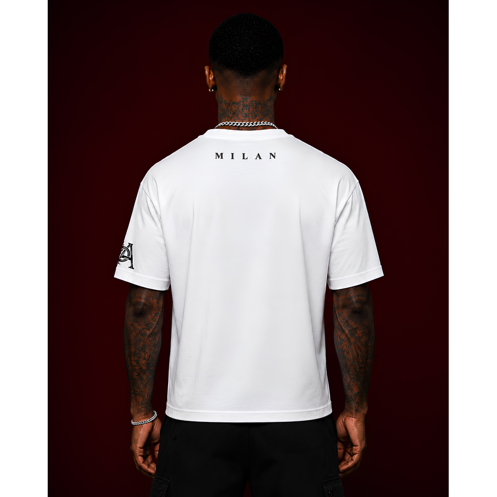 Covali Mens BA6 Luna T-Shirt In White