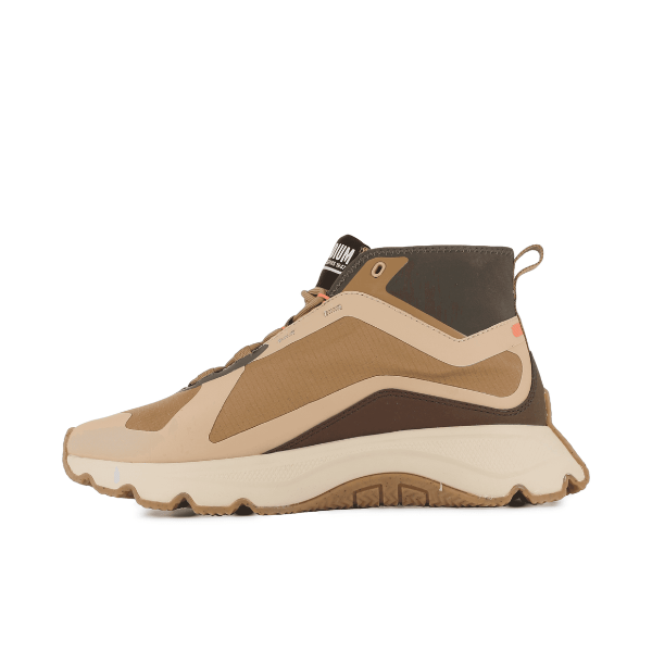 Palladium Mens Thunder Mid Shoes Brown