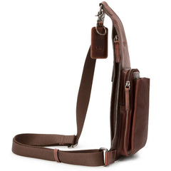 Lefel Martina Mens Crossbody 217 Oxblood