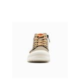Palladium Boys Pampa Hi Shoes In Duck Green