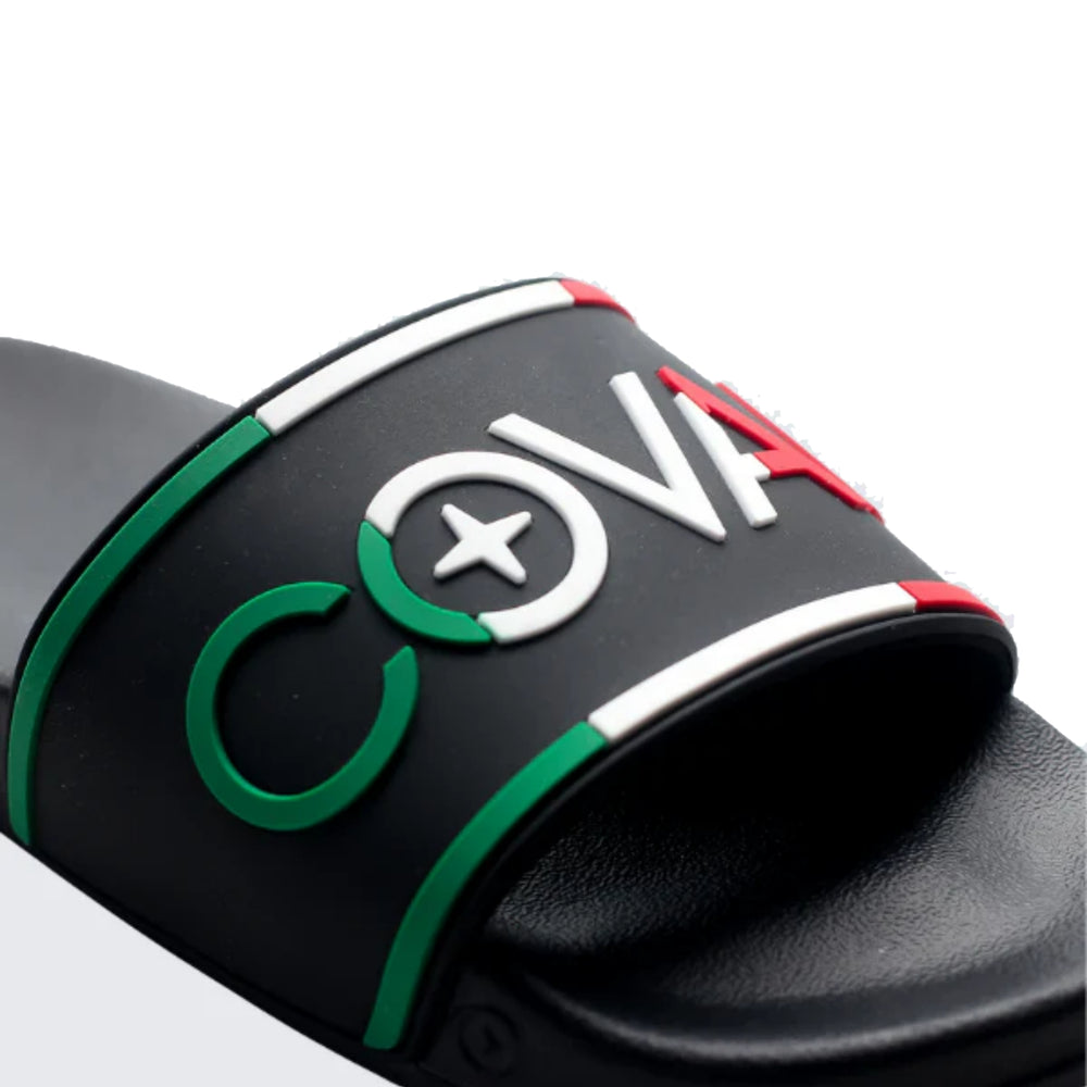 Covali Mens Cita Slides In Black