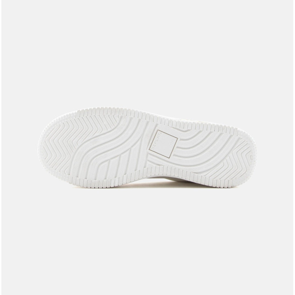 Replay Womens Epic High Union Shoes In White