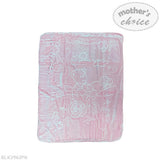 Mother's Choice Girls Baby Mink Blanket In Pink Bear