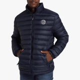 Jeep Mens M-Core Puffer Puffer Jacket In Blue
