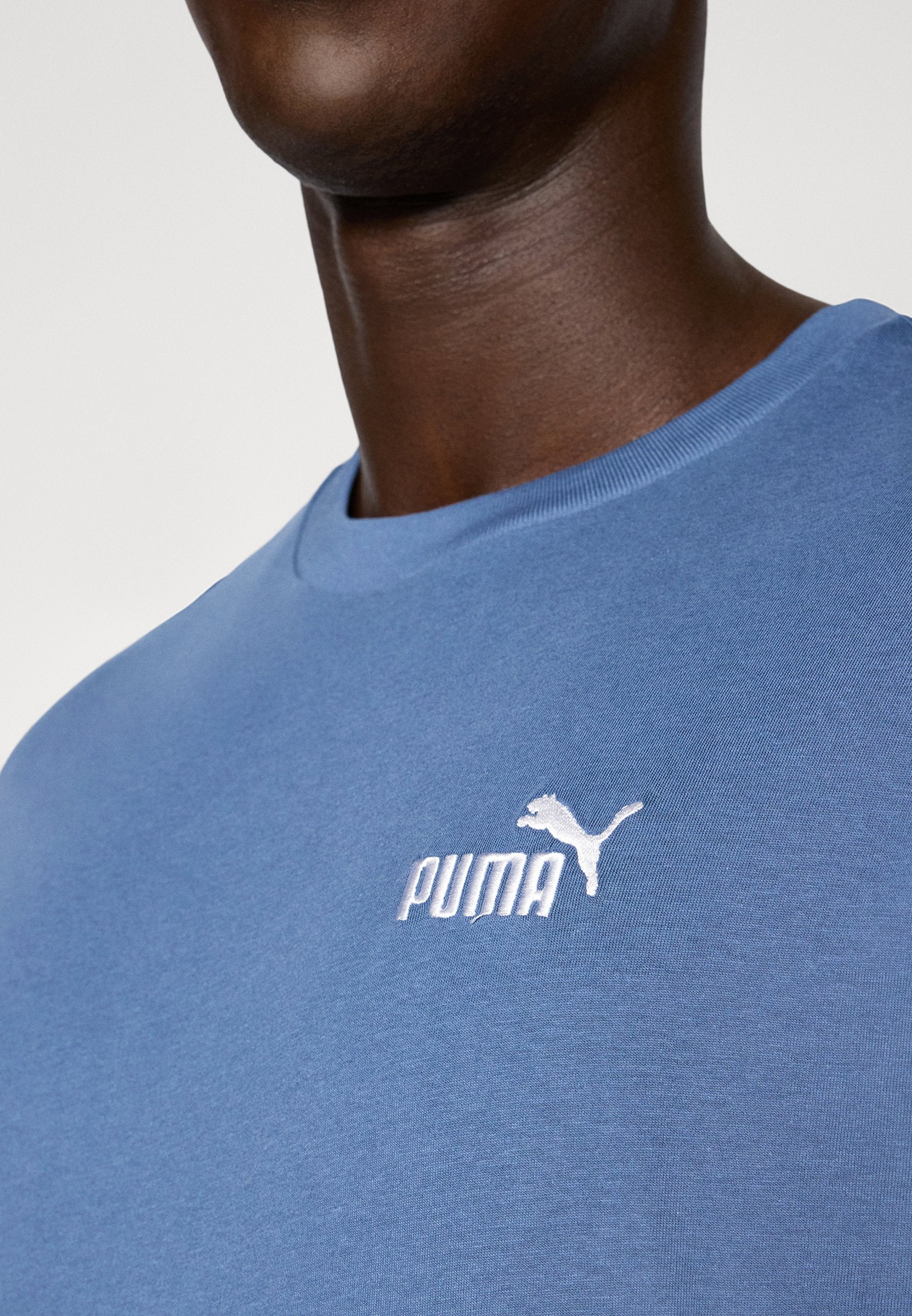 Puma Mens Essential Relaxed T-Shirt In Dark Indigo
