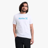 Hurley Mens One & Only Core Short Sleeve T-Shirt In White