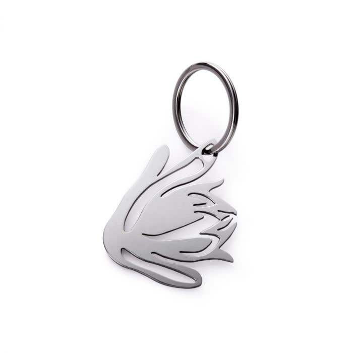 Carrol Boyes Key Ring Protea