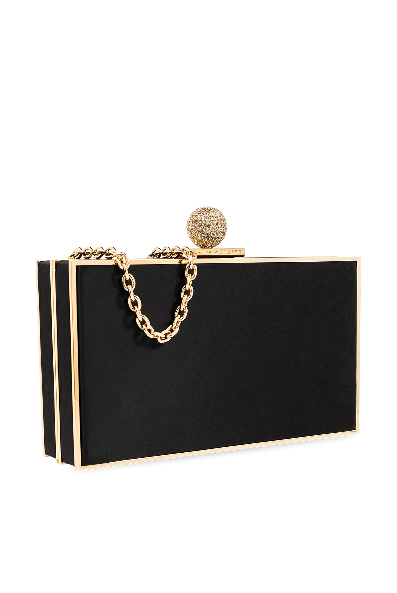 Sophia Webster Baw23040 Clara Box Bag Black/Gold