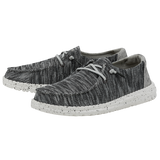 Hey Dude Womens Wendy Sox Shoes In Dark Grey