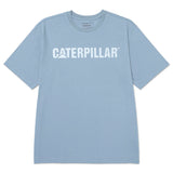 Caterpillar Mens Logo T-Shirt In Windward Blue/Tonal