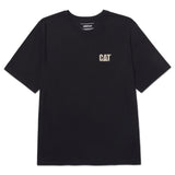 Caterpillar Mens Skilled Trade Geaphic T-Shirt In Pitch Black