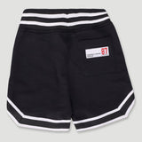 Soviet  Boys Cool Track Short In Black Multi