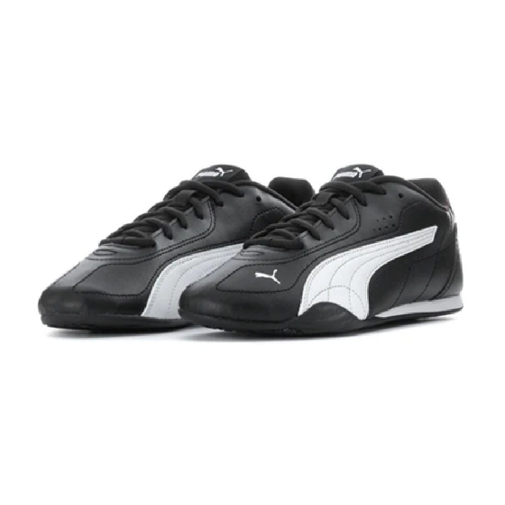 Puma Boys Catch Junior Sneakers In Puma Black/Puma White