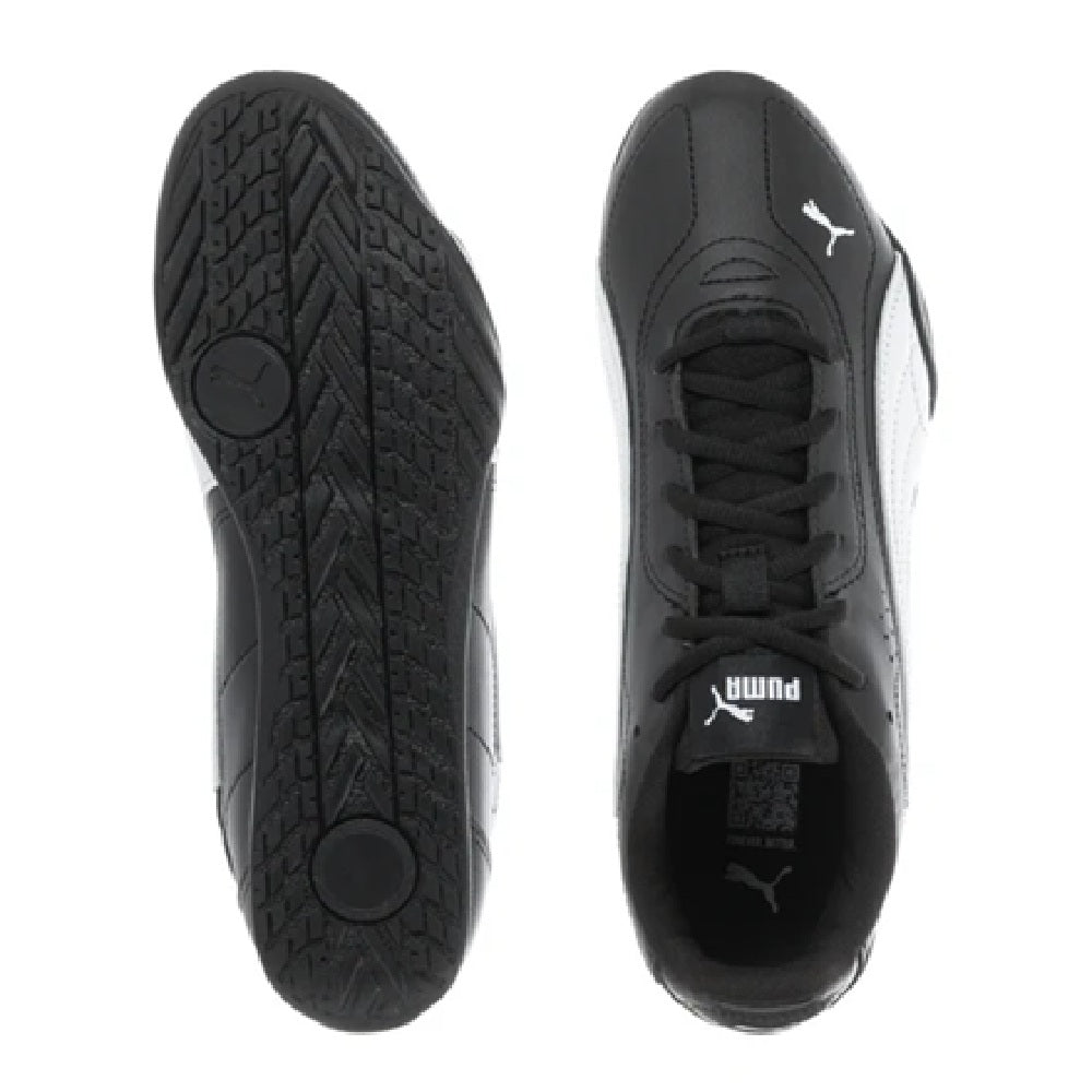 Puma Boys Catch Junior Sneakers In Puma Black/Puma White