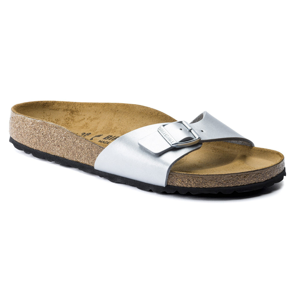 Birkenstock Madrid 40413 Birko-Flor Silver