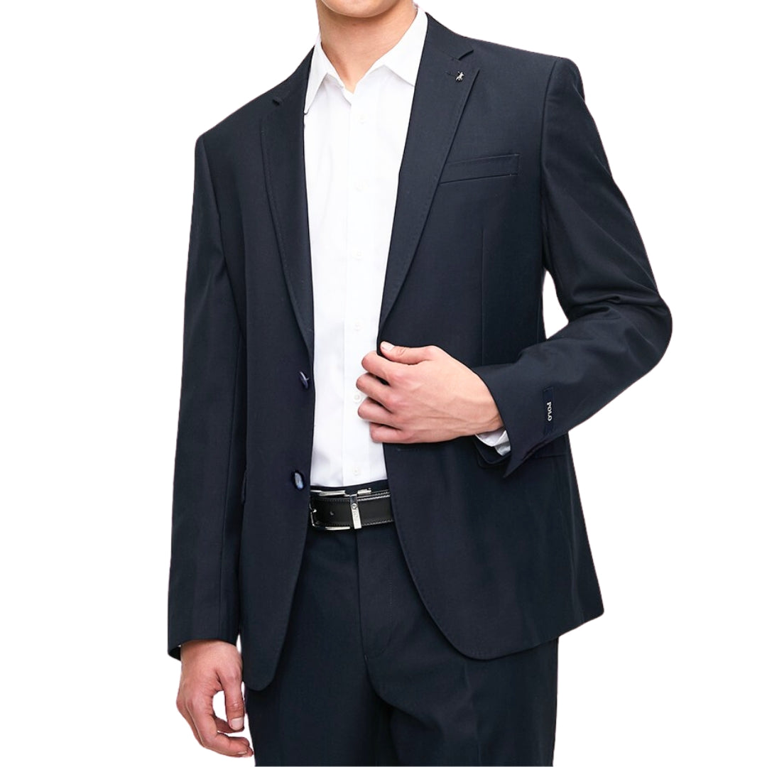 Polo Mens Custom Fit Blazer in Navy