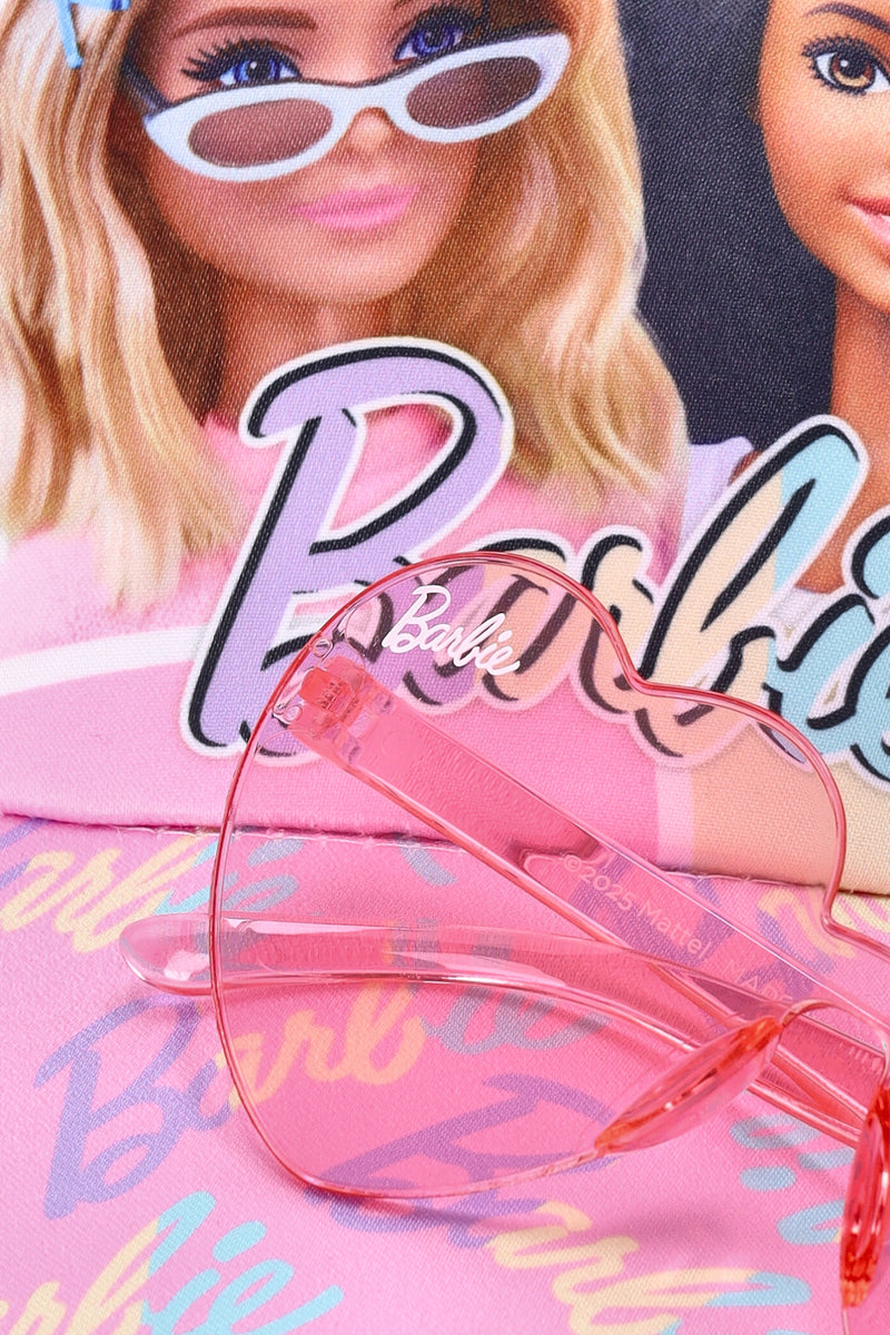 Character Group Barbie Girls Sunnies & Peak Cap Set in Pink Multi