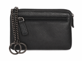 Lefel Mens Card/Key Holder In Black