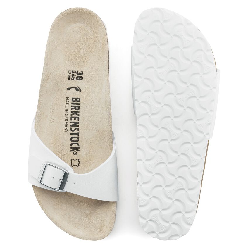 Birkenstock Madrid 40733 Birko-Flor White