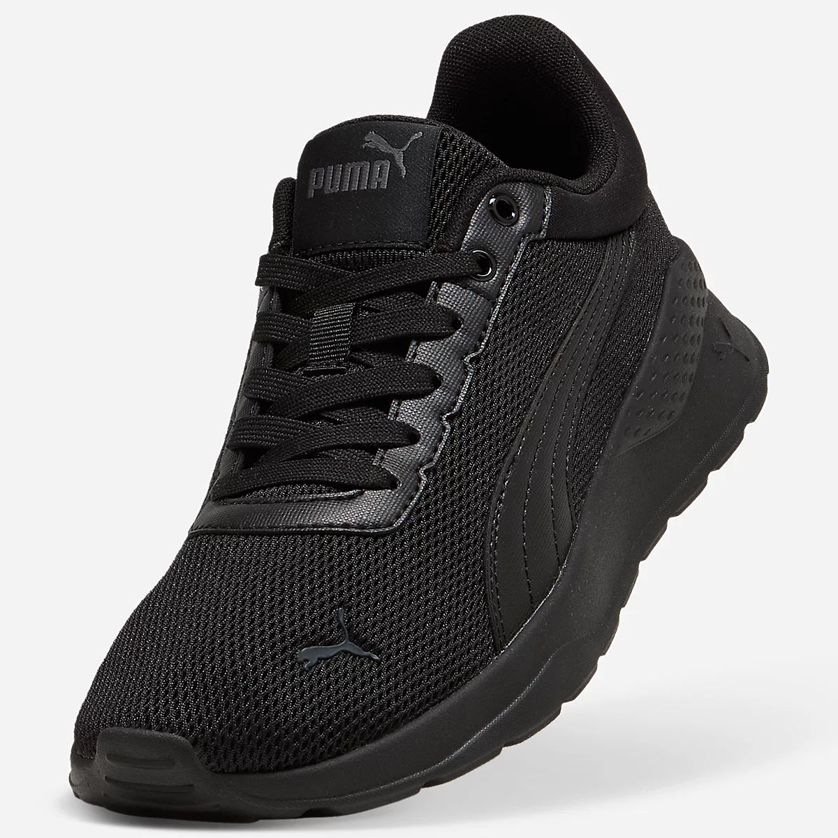 Puma Boys Anzarun Vivid Junior Shoes In Black