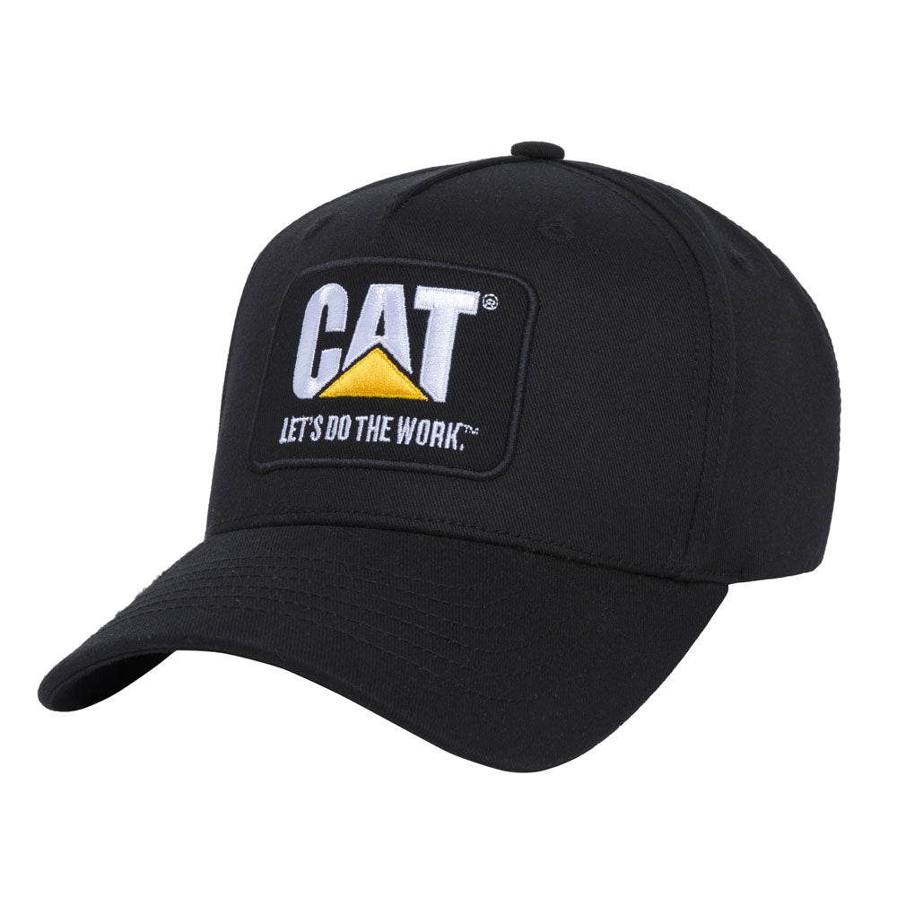 Caterpillar  Do The Work Logo Cap Black
