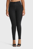 Freddy Womens High Waist Skinny Trousers J7N In Black