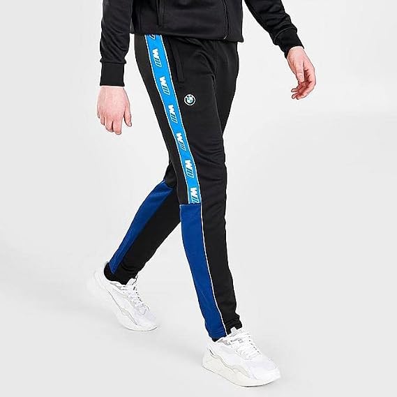 Puma Mens BMW Mms T7 Track Pants In Black