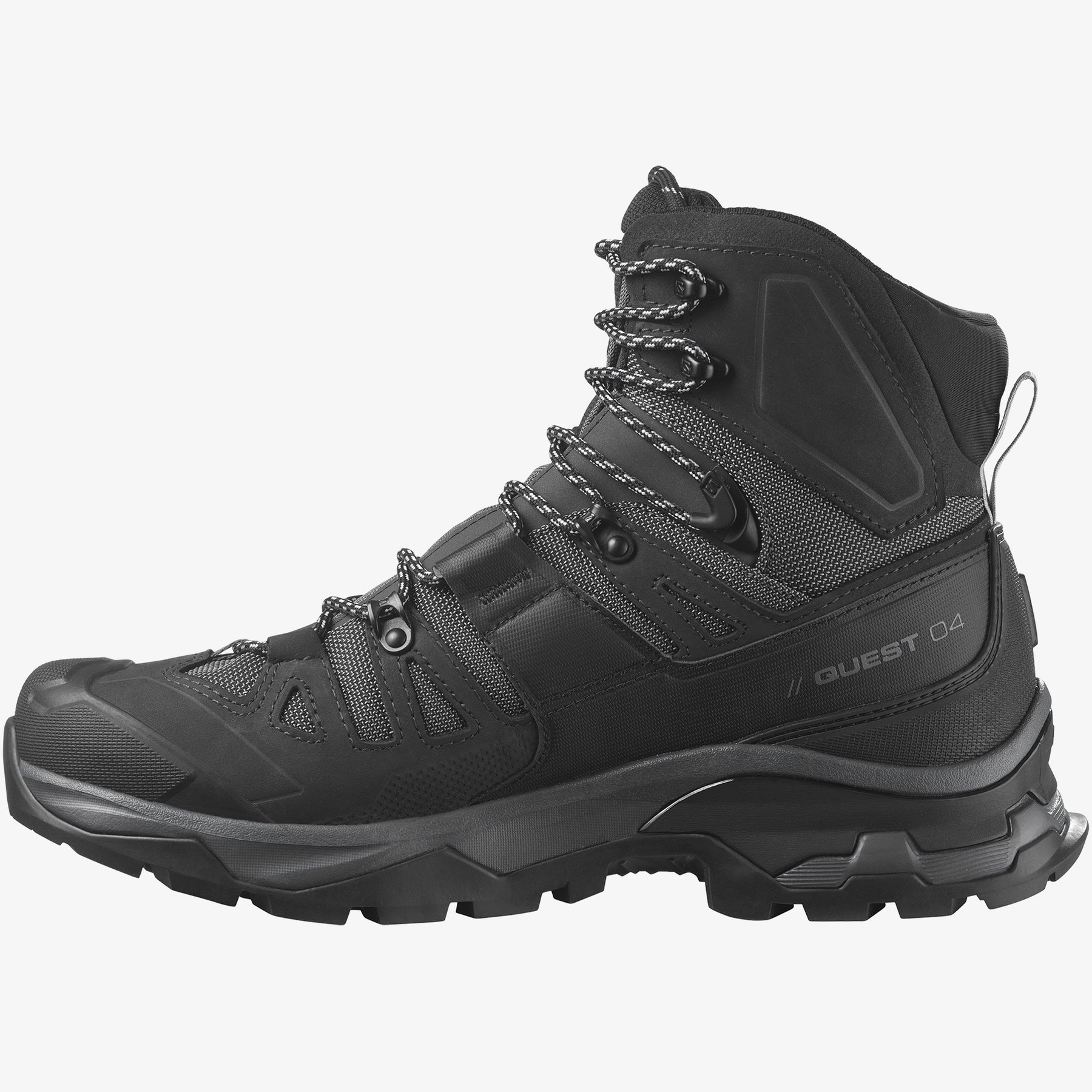 Salomon Mens Quest 4 Gtx Shoes Black Grey